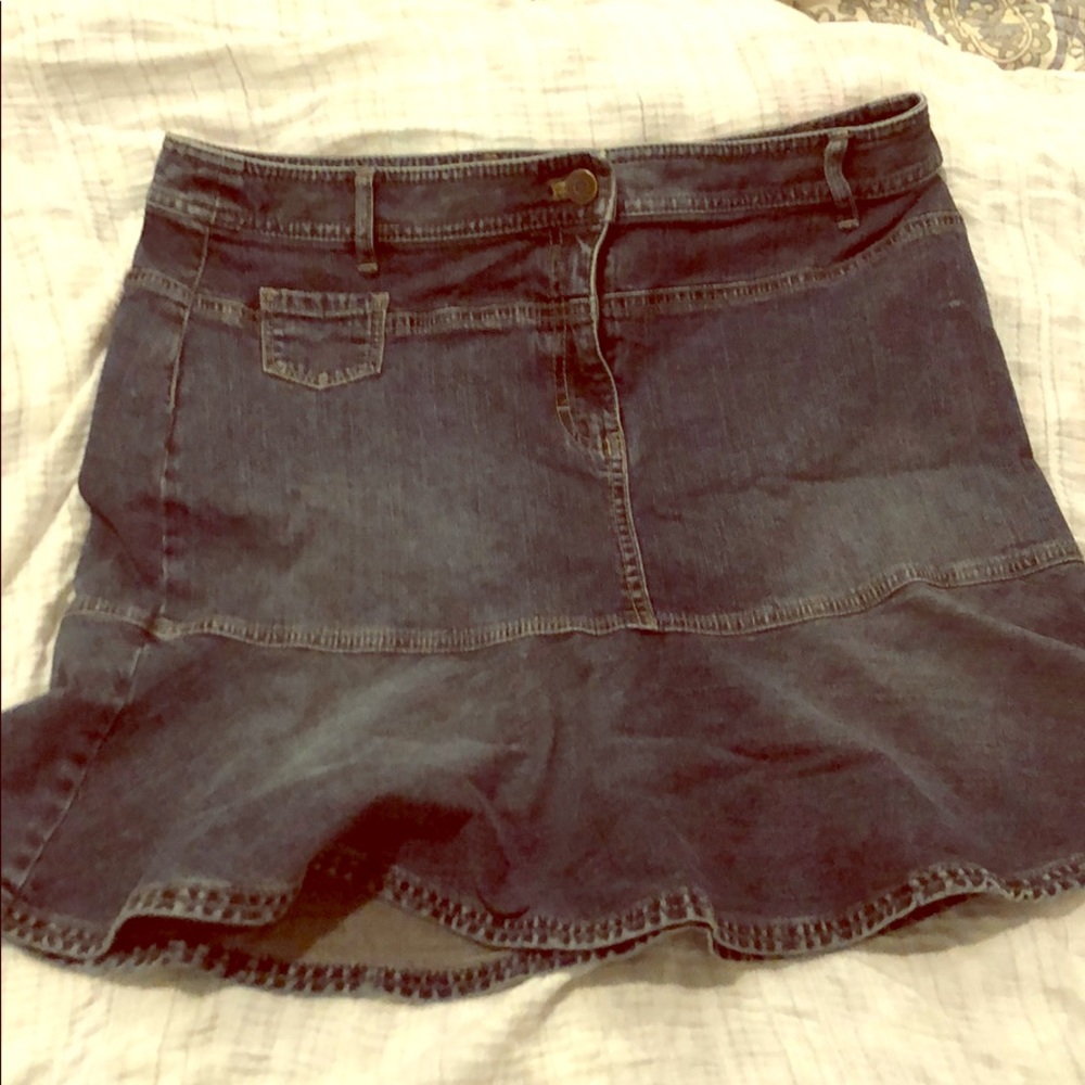 Denim skirt